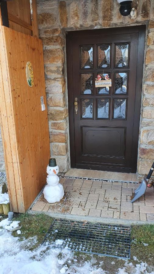Apartamento Waldhufenidyll Koenigswalde Im Erzgebirge Konigswalde Exterior foto
