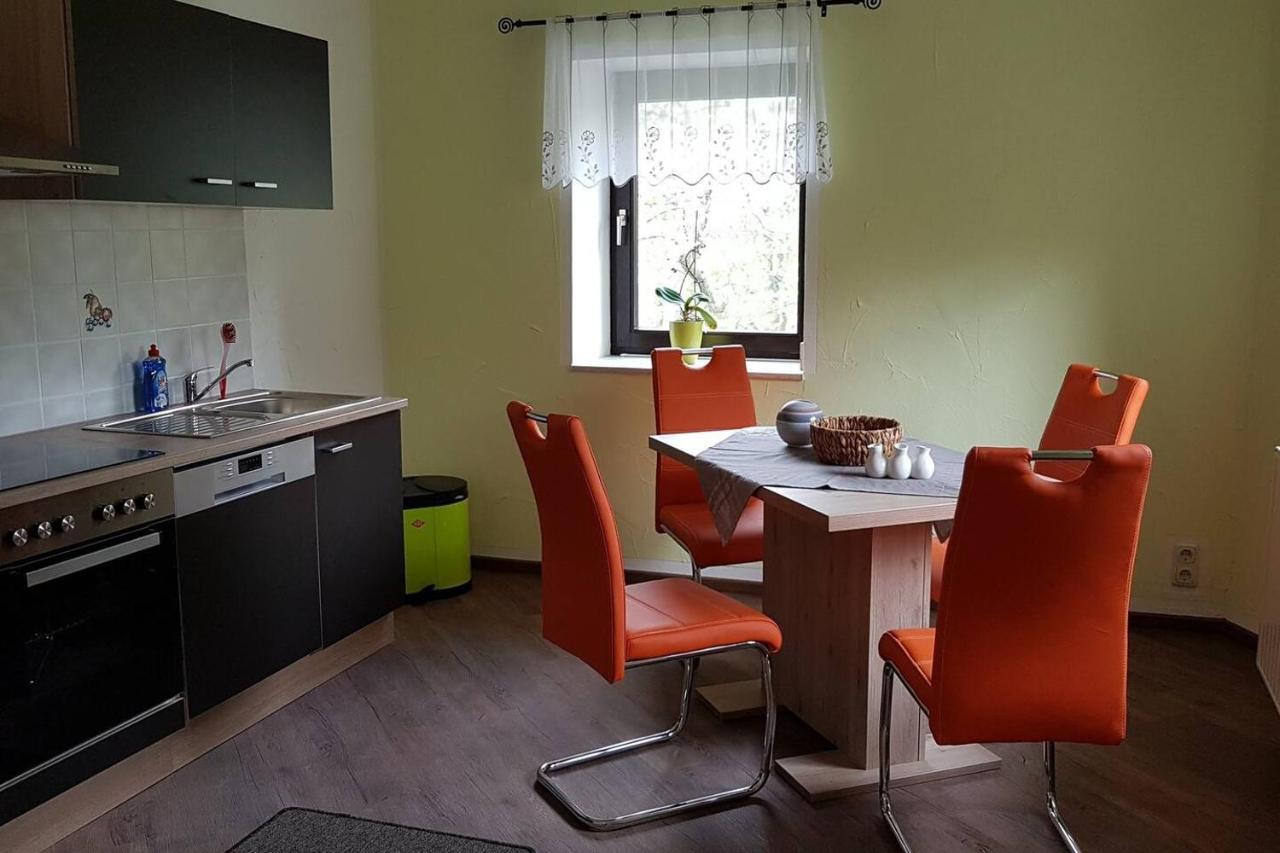 Apartamento Waldhufenidyll Koenigswalde Im Erzgebirge Konigswalde Exterior foto
